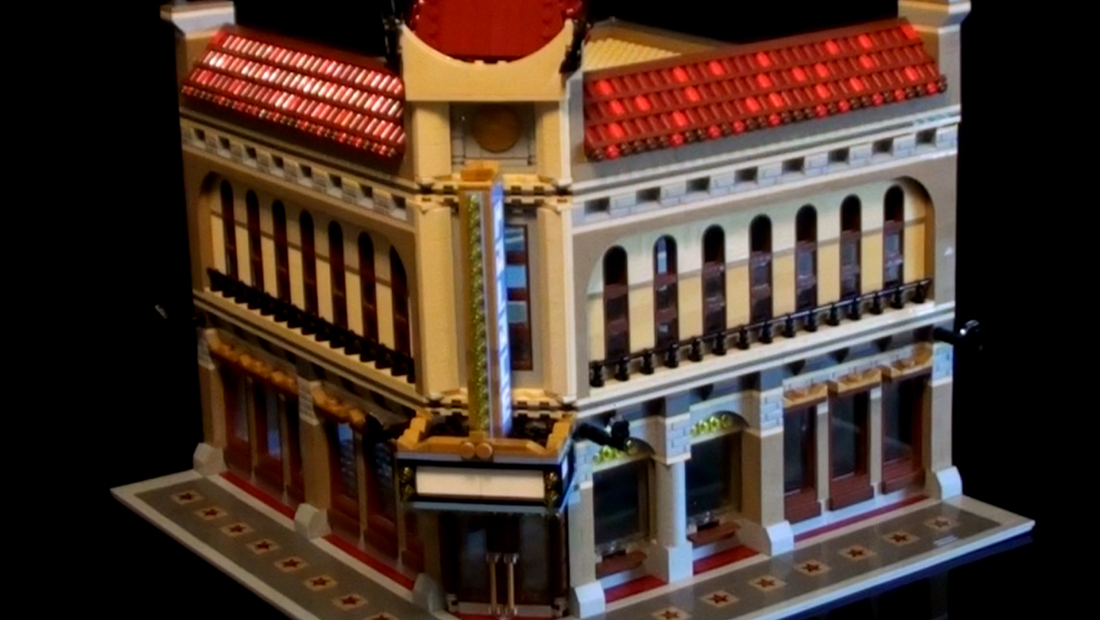 LEGO MEGABLOKS COMPATIBIL100% ☆ Creator MOC Palace Cinema ☆►NEW◄ SCATOLA BULKMOC